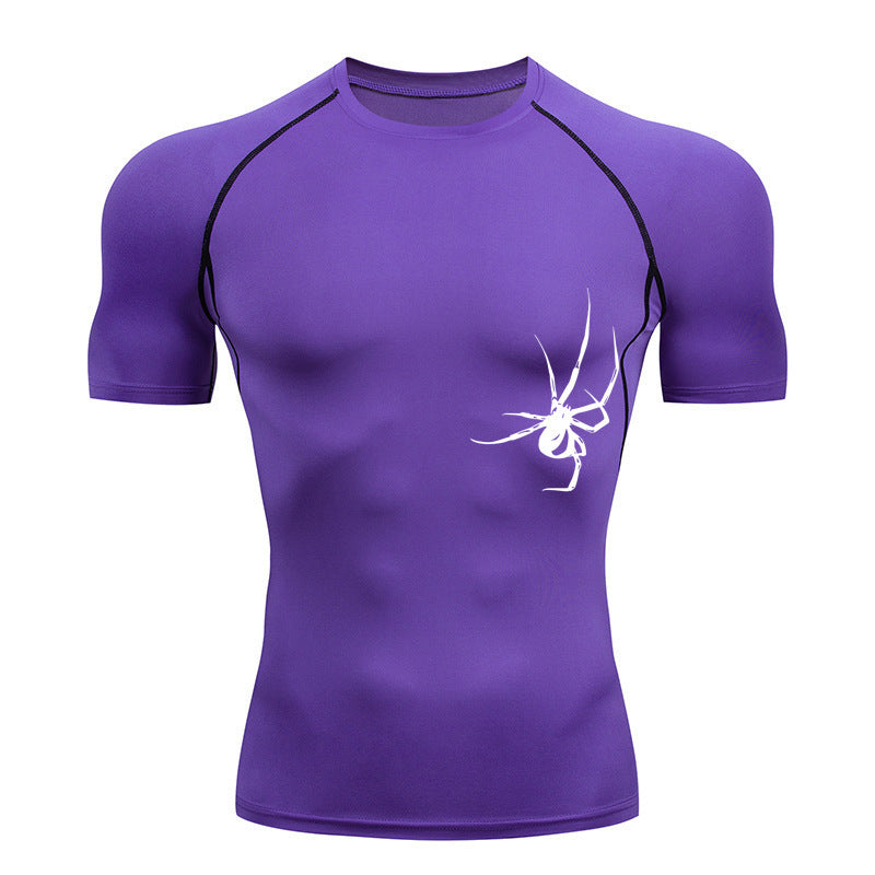 Quick Drying Clothes Sports T-shirt Running Base Clothing Gym Training Tights